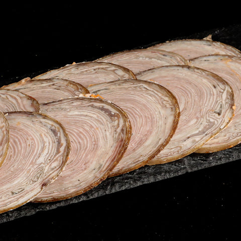 ANDOUILLE DE GUEMENE (tranchée main) - 100g - Boucherie Sologne Frais