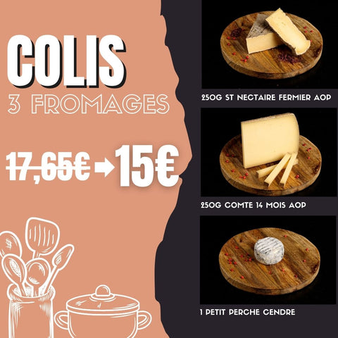 COLIS 3 FROMAGES