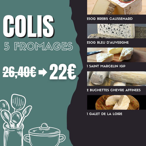 COLIS 5 FROMAGES