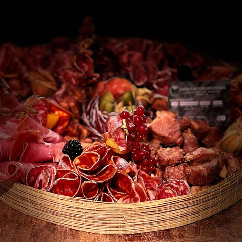 PLANCHE APERITIVE CHARCUTERIE SECHE - 10 PERSONNES - Boucherie Sologne Frais