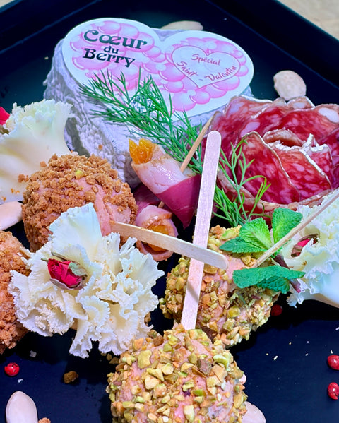 PLANCHE APERITIVE SPECIALE SAINT VALENTIN (POUR 2 PERSONNES)