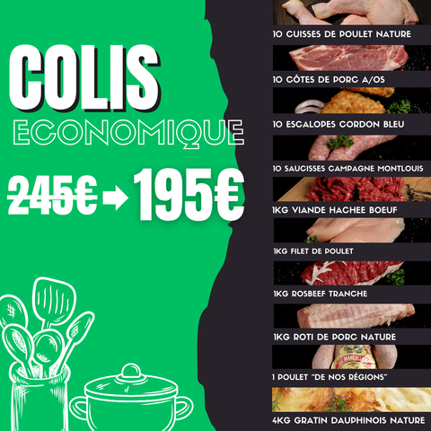 COLIS ECONOMIQUE - Boucherie Sologne Frais