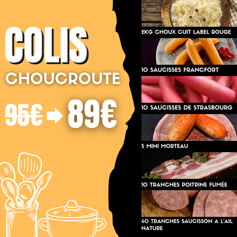 COLIS CHOUCROUTE - Boucherie Sologne Frais