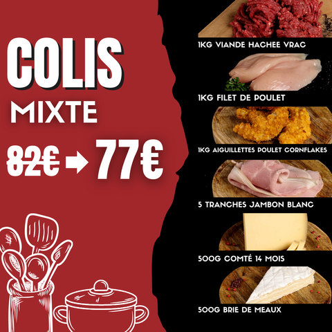 COLIS MIXTE - Boucherie Sologne Frais