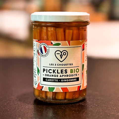 PICKLES BIO - CAROTTE GINGEMBRE - Boucherie Sologne Frais