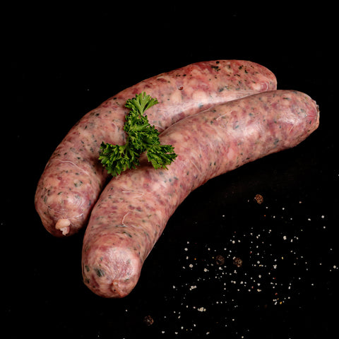 SAUCISSE CAMPAGNE AU MONTLOUIS - 280g - Boucherie Sologne Frais